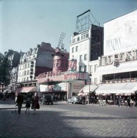 França Paris Moulin Rouge(Foto Marcel Bovis) 1951  