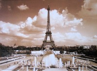 França Paris Torre Eiffel déc1950  