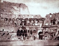 Itália Interior of the Colosseum, Rome, c.1846. Piazza del Colosseo, 3, 00184 Rome, Italy 1846 