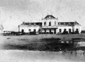 Pelotas Estação Ferroviária final século XIX