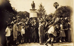 Pelotas Inauguração Monumento à Coronel Pedro Osório 1954