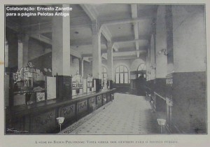 Pelotas Interior Banco Pelotense 1916