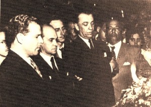 Getúlio Vargas Os 3 presidentes no enterro em São Borja