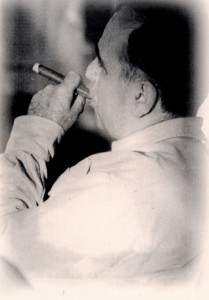 Getúlio Vargas com charuto
