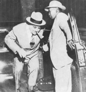 Getúlio Vargas e seu guarda-costas Gregório Honorato déc1940