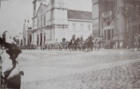 Porto Alegre 3 Batalhão Parada posse do Presidente Borges de Medeiros 15-01-1918 