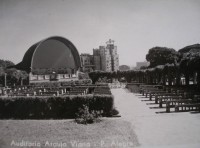 Porto Alegre Auditório Araújo Viana Praça da Matriz Demolido para construção Assembleia Legislativa déc1960 (1)
