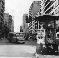 Porto Alegre Av Borges de Medeiros Rua Demétrio Ribeiro déc1960