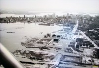 Porto Alegre Av Borges de Medeiros e aterros déc1940