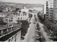 Porto Alegre Av Borges de Medeiros vista para zona sul