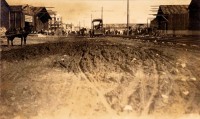 Porto Alegre Av Júlio de Castilhos em obras déc1920