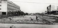 Porto Alegre Av Perimetral(Av José Loureiro da Silva) próximo à Escola Técnica Parobé 1970