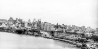 Porto Alegre Av Praia de Belas(foto Léo Guerreiro e Pedro Flores-acervo Museu Joaquim Felizardo) 1956