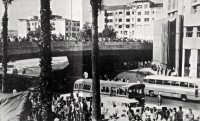 Porto Alegre Av Salgado Filho Inauguração Viaduto Loureiro da Silva 05-11-1970