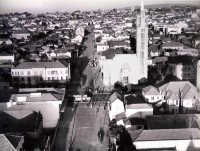Porto Alegre Bairro São Geraldo Cruzamento Rua Guido Mondim com Av Farrapos 1955