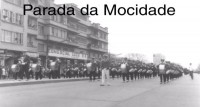 Porto Alegre Banda Marcial Juliana Colégio Estadual Júlio de Castilhos Av Farrapos(acervo da ABM) déc1960