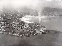 Porto Alegre Baía do Guaíba antes do aterro da Praia de Belas 1956