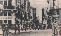 Porto Alegre Café Nacional esquina Rua dos Andradas(Rua da Praia) e General Câmara(Ladeira) déc1930