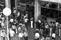 Porto Alegre Café Rian Térreo do Edificio Santa Cruz déc1970