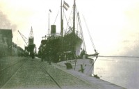 Porto Alegre Cais Navio Mercante Porto Alegre 1928 