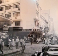 Porto Alegre Caixa Econômica Estadual Dr Flores com Andradas 1961 
