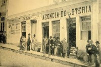 Porto Alegre Cambistas de Loteria antiga lotérica da Ladeira onde se vendiam bilhetes de Montevidéo