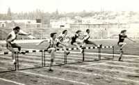 Porto Alegre Campeonato Citadino de Atletismo Feminino Corrida com barreiras 1956