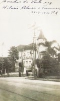 Porto Alegre Casa estilo castelinho Rua Hilário Ribeiro esquina Florêncio Ygartua Moinhos de Vento 22-04-1930