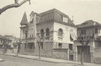 Porto Alegre Casarão Rua Félix da Cunha (quase na Padre Chagas) 1953
