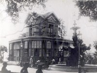 Porto Alegre Chalé da Praça XV de Novembro(Virgílio Calegari acervo Fototeca Sioma Breitman) déc1910