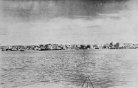 Porto Alegre Cidade vista do rio Zona portuária