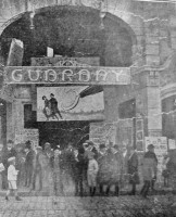 Porto Alegre Cine Theatro Guarany Rua da Praia em frente à praça da Aldândega(Revista Máscara) 1918