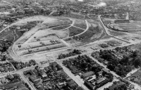 Porto Alegre Estádio Olímpico Bairro Azenha(foto Léo Guerreiro e Pedro Flores-Museu Joaquim Felizardo) déc1950