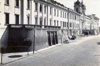 Porto Alegre Fachada da Santa Casa de Misericórdia Demolição escadaria 31-12-1940. Autor desconhecido