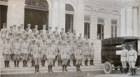 Porto Alegre Guarda Civil e caminhão para transporte de presos 1925