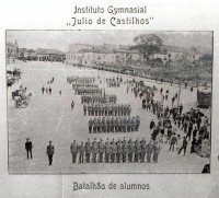 Porto Alegre Instituto Ginasial Júlio de Castilhos Batalha de Alunos  