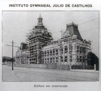Porto Alegre Instituto Ginasial Júlio de Castilhos COnstrução  