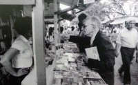 Porto Alegre Mário Quintana 27ª Feira do Livro(foto Carlos Rodrigues) 1981