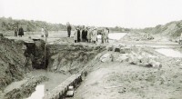 Porto Alegre Obra de canalização do arroio Dilúvio 1950 2 