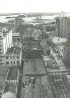 Porto Alegre Obras Elevada da Conceição 1971