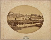 Porto Alegre Ocasião do desembarque do imperador D Pedro II(foto Luiz Terragno) 1865 