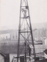 Porto Alegre Operários trabalhando perfuração poço artesiano(Jacob Prudêncio Herrmann) déc1930 