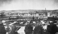 Porto Alegre Parque Farroupilha Roseiral nos campos da Redenção déc1930
