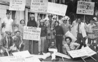Porto Alegre Passeata dos calouros da Agronomia UFRGS(acervo Ricardo Sgrillo) 1968