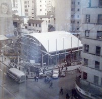 Porto Alegre Pavilhão de Exposições Av Borges de Medeiros com Andrade Neves(mata-borrão) 1958 1
