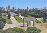 Porto Alegre Postal Parque Farroupilha 1970