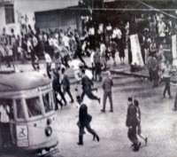 Porto Alegre Praça XV Manifestações populares 1964