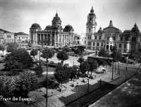 Porto Alegre Praça da Alfândega Praça Rio Branco Centro déc1930