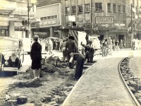 Porto Alegre Reconstrução Linha férrea Otávio Rocha e Dr Flores