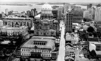 Porto Alegre Rua Espírito Santo(foto Léo Guerreiro e Pedro Flores-acervo Museu Joaquim Felizardo) déc1950